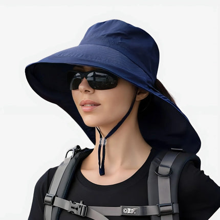 Anti-UV Andningsbar Solhatt Dam